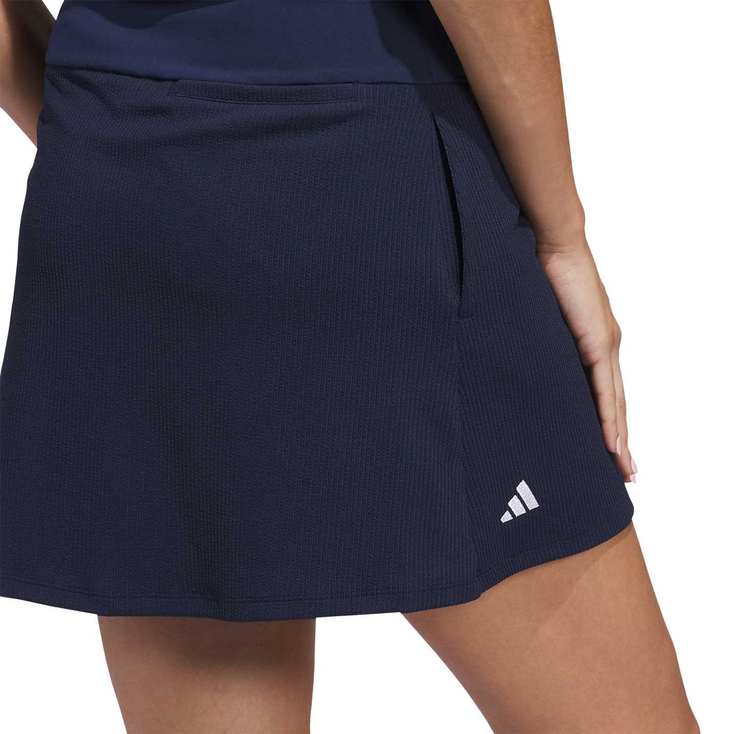 Adidas Women's Performance 16 Inch Texture Golf Skort