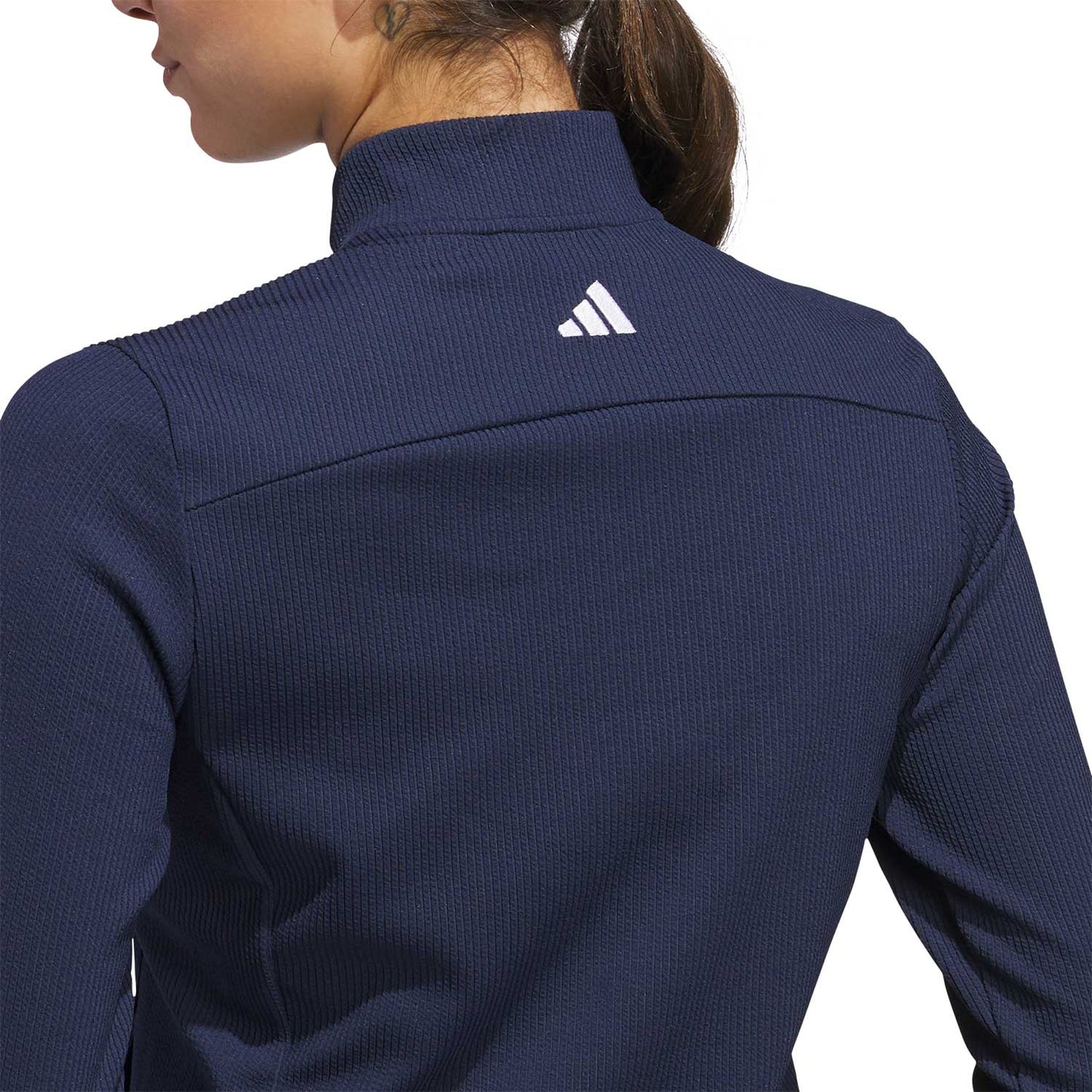 Adidas Women's Performance Texture Full Zip Golf Jacket