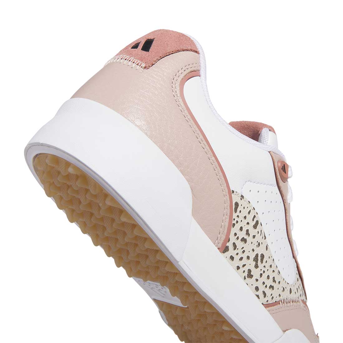 Adidas Women's Retrocross 25 Golf Shoes White/Wonder Taupe/Warm