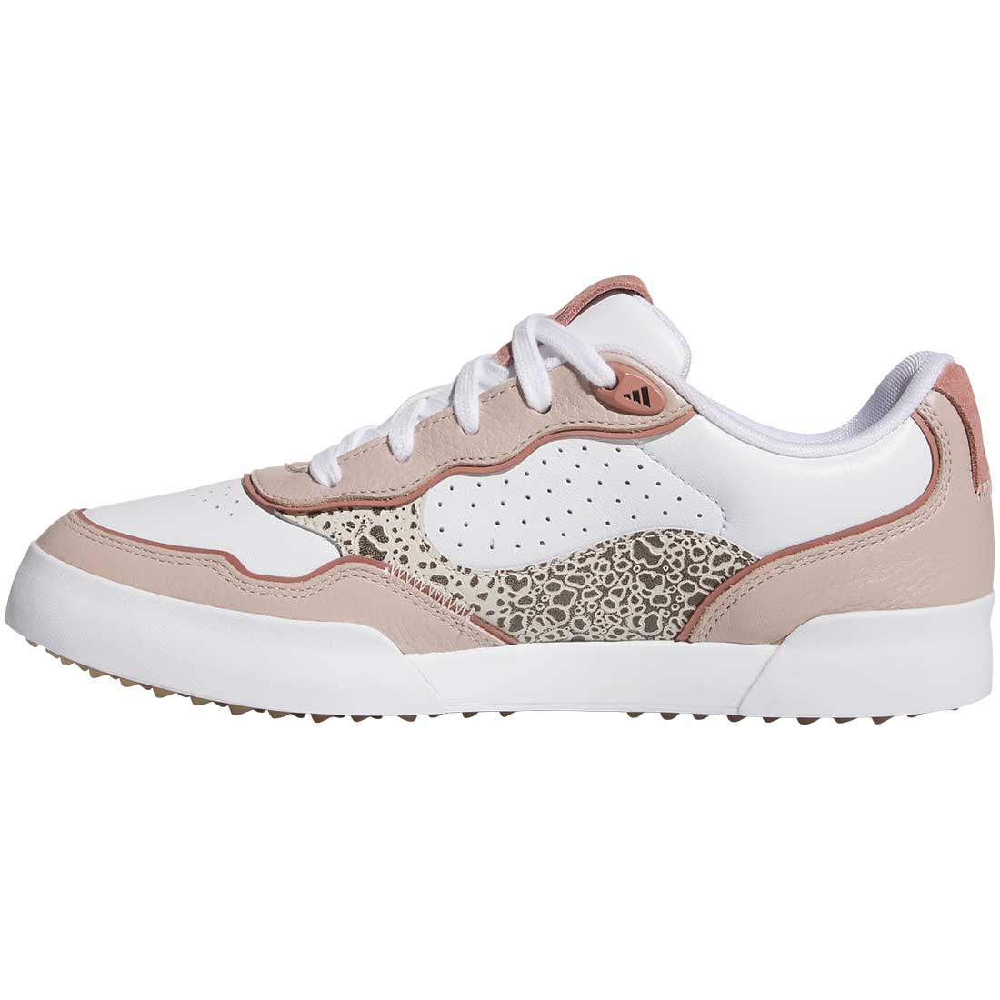 Adidas Women's Retrocross 25 Golf Shoes White/Wonder Taupe/Warm Day