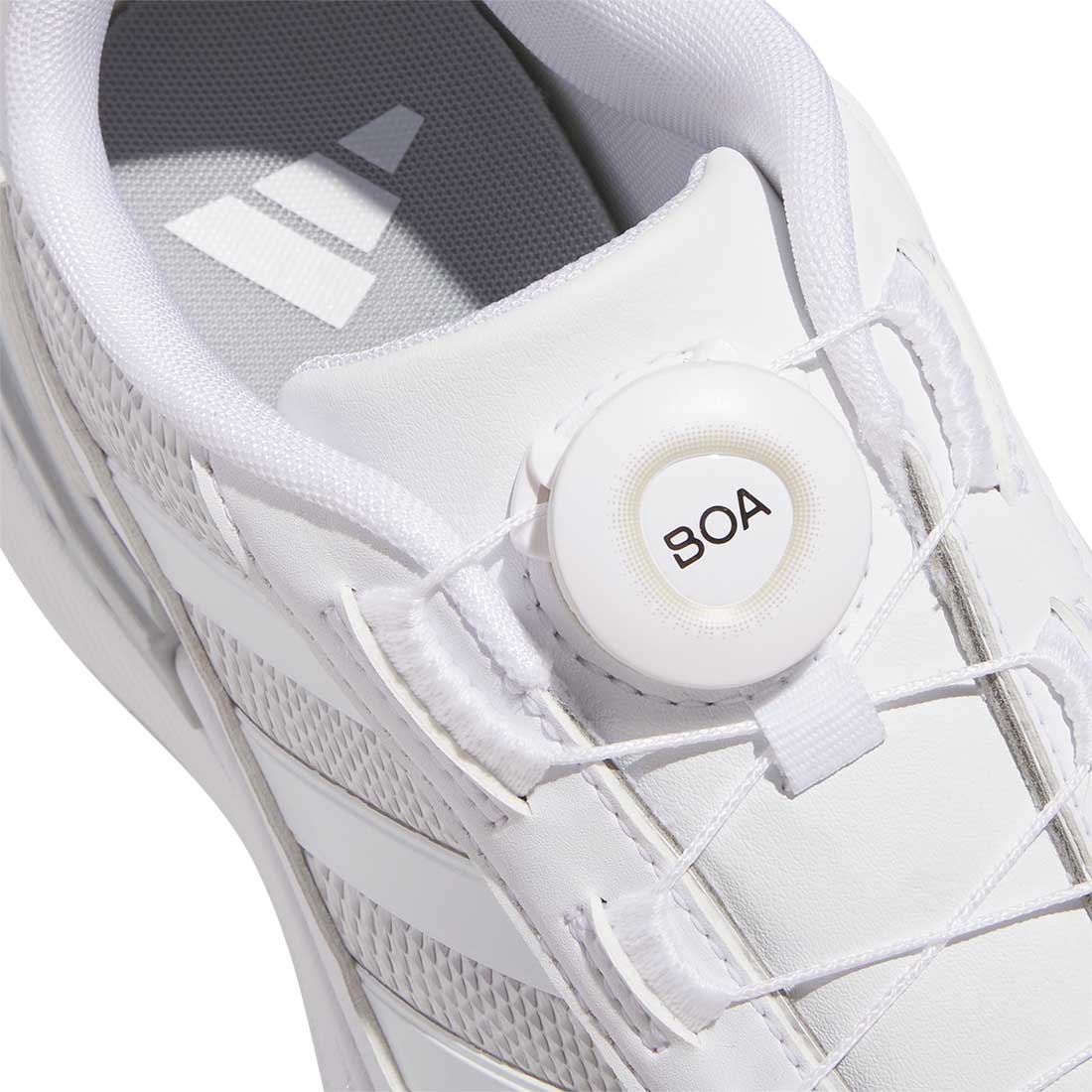 Adidas Women's S2G Spikeless BOA '25 Golf Shoes White/White/Silver