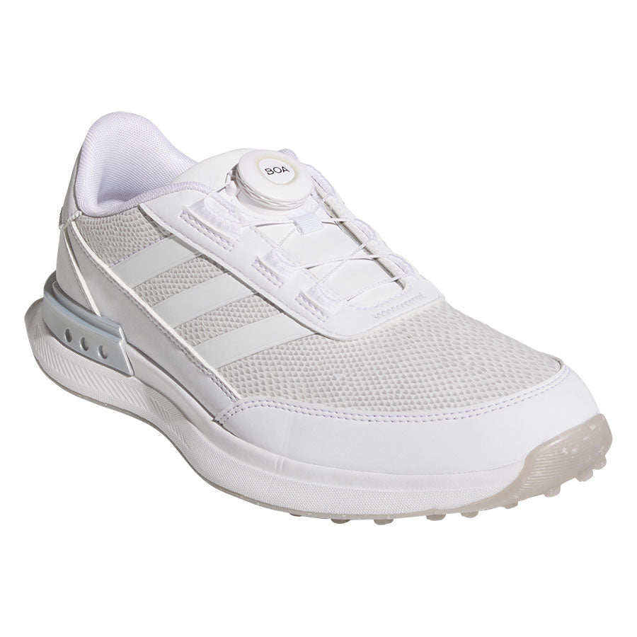 Adidas Women's S2G Spikeless BOA '25 Golf Shoes White/White/Silver