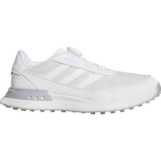 Adidas Women's S2G Spikeless BOA '25 Golf Shoes White/White/Silver