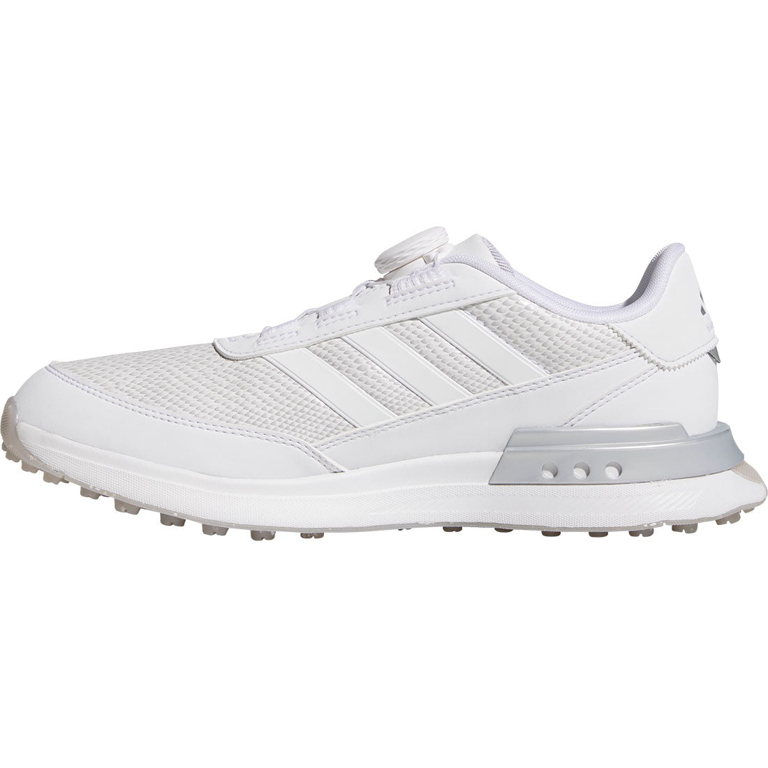 Adidas Women's S2G Spikeless BOA '25 Golf Shoes White/White/Silver