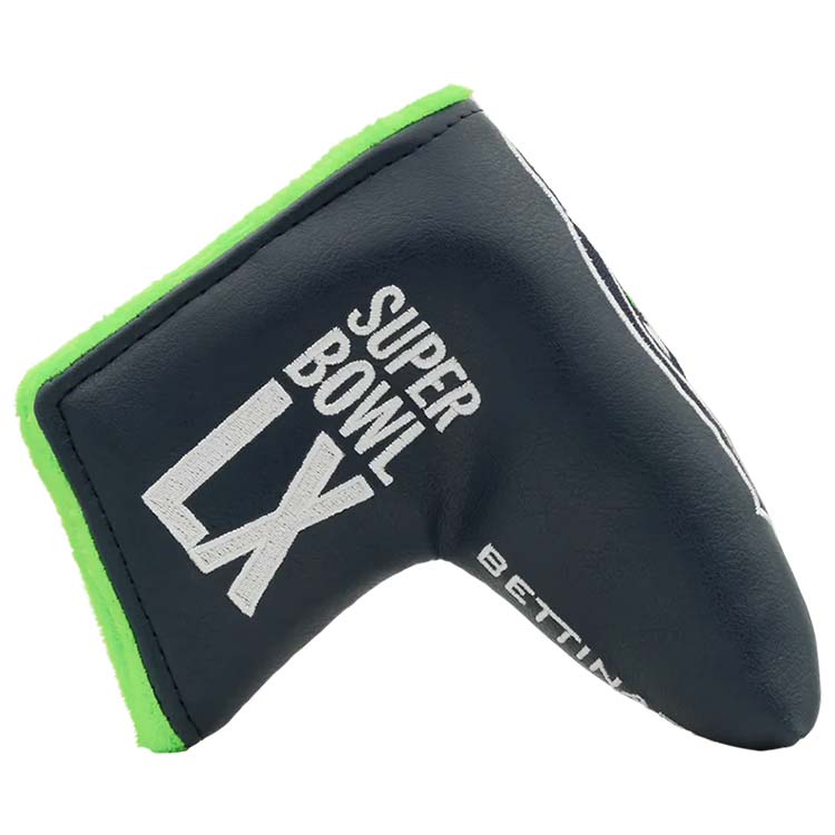 Bettinardi LTD Seahawks Super Bowl LX Champions Blade Putter Cover