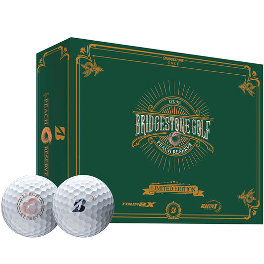 Bridgestone Tour B X Peach Reserve Golf Balls