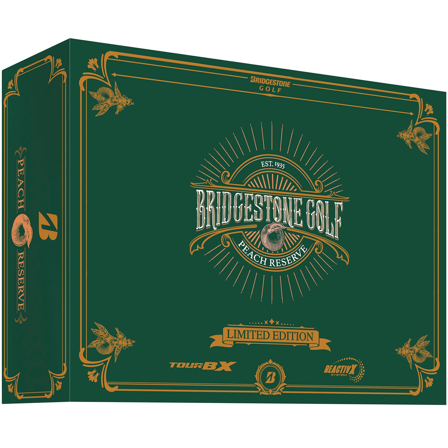 Bridgestone Tour B X Peach Reserve Golf Balls