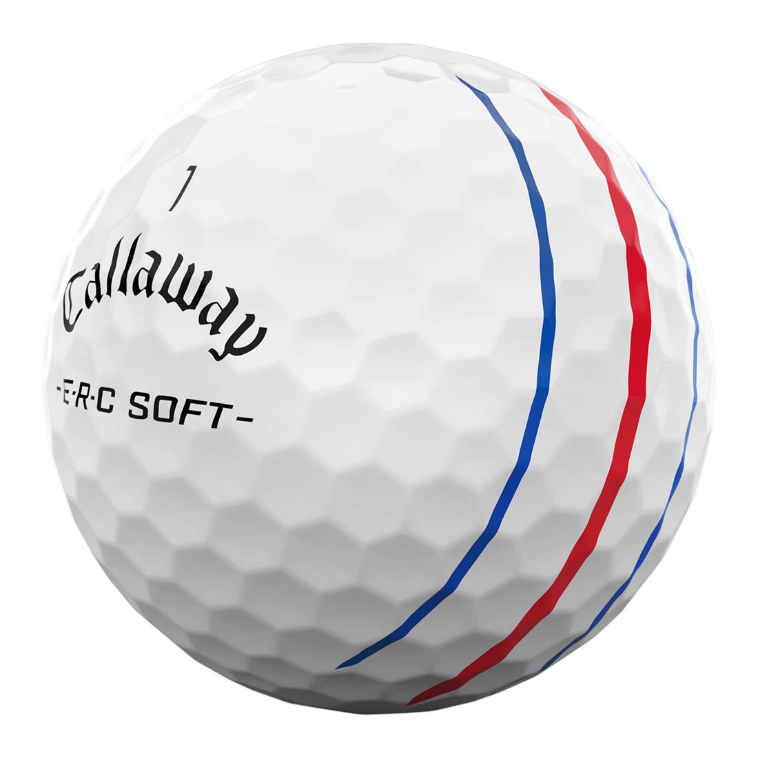 Callaway ERC Soft Triple Track White Personalized Golf Balls