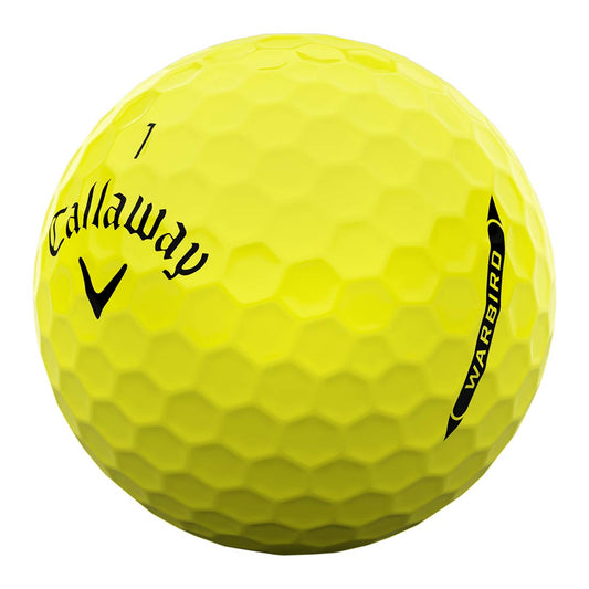 Callaway Warbird Distance+ Yellow Personalized Golf Balls