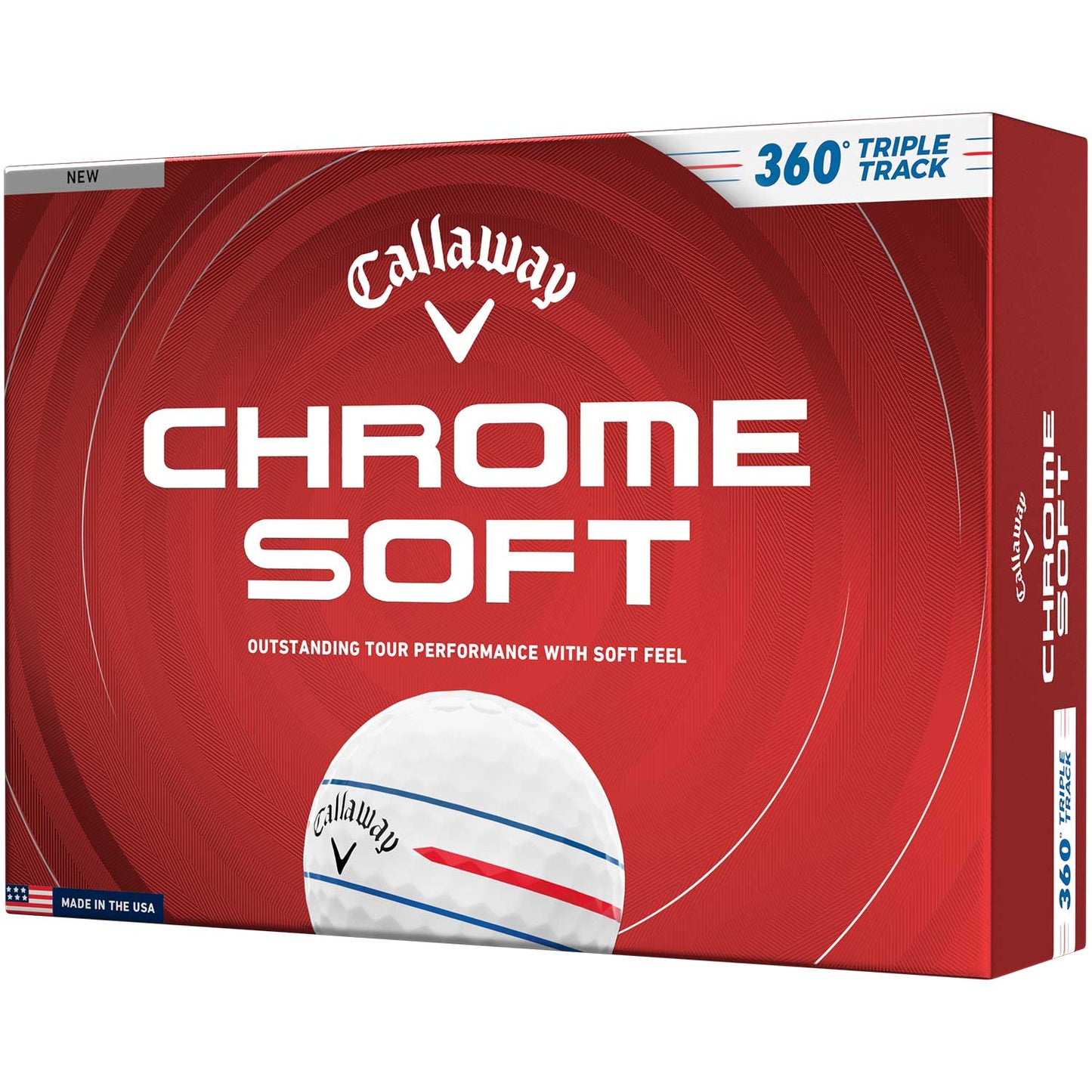 Callaway Chrome Soft 360 Triple Track Golf Balls