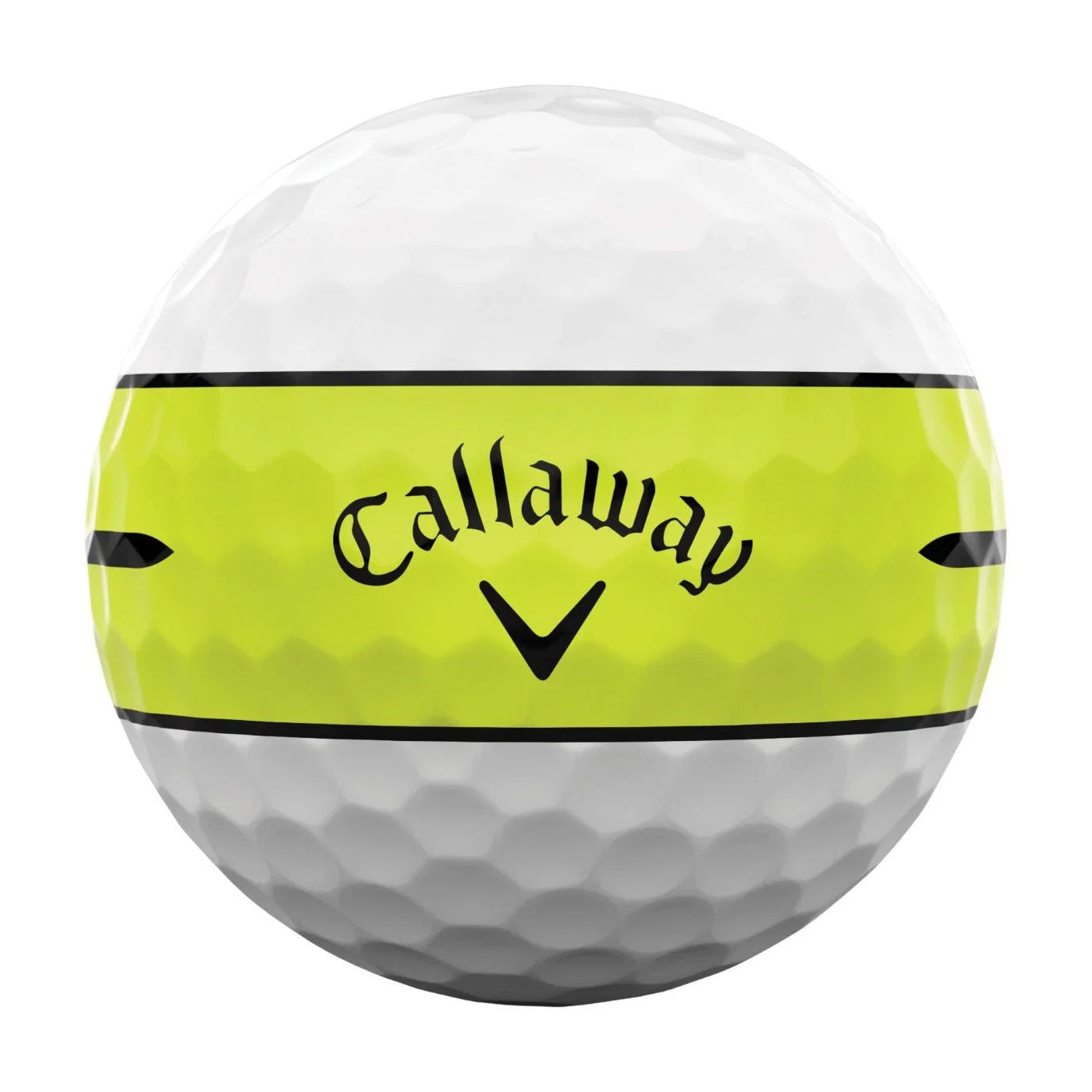 Callaway Chrome Soft 360 Yellow Stripe Golf Balls