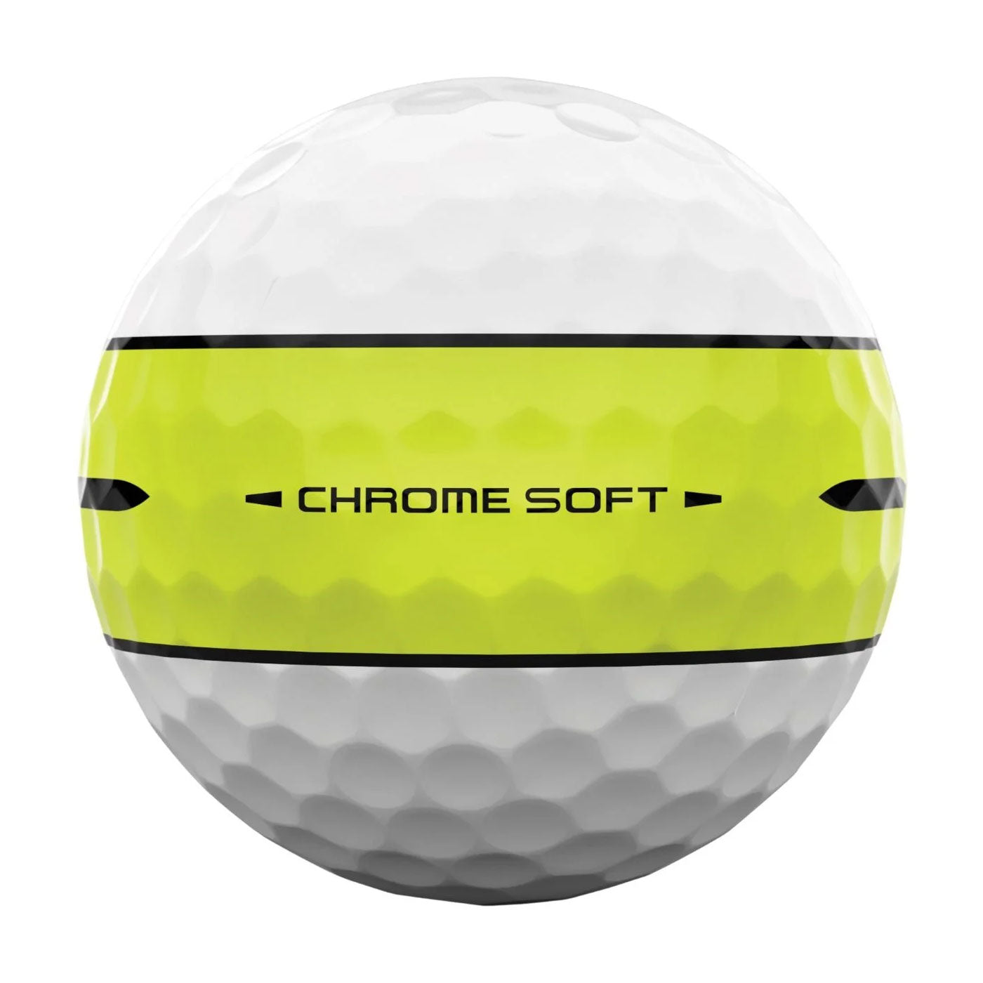 Callaway Chrome Soft 360 Yellow Stripe Golf Balls