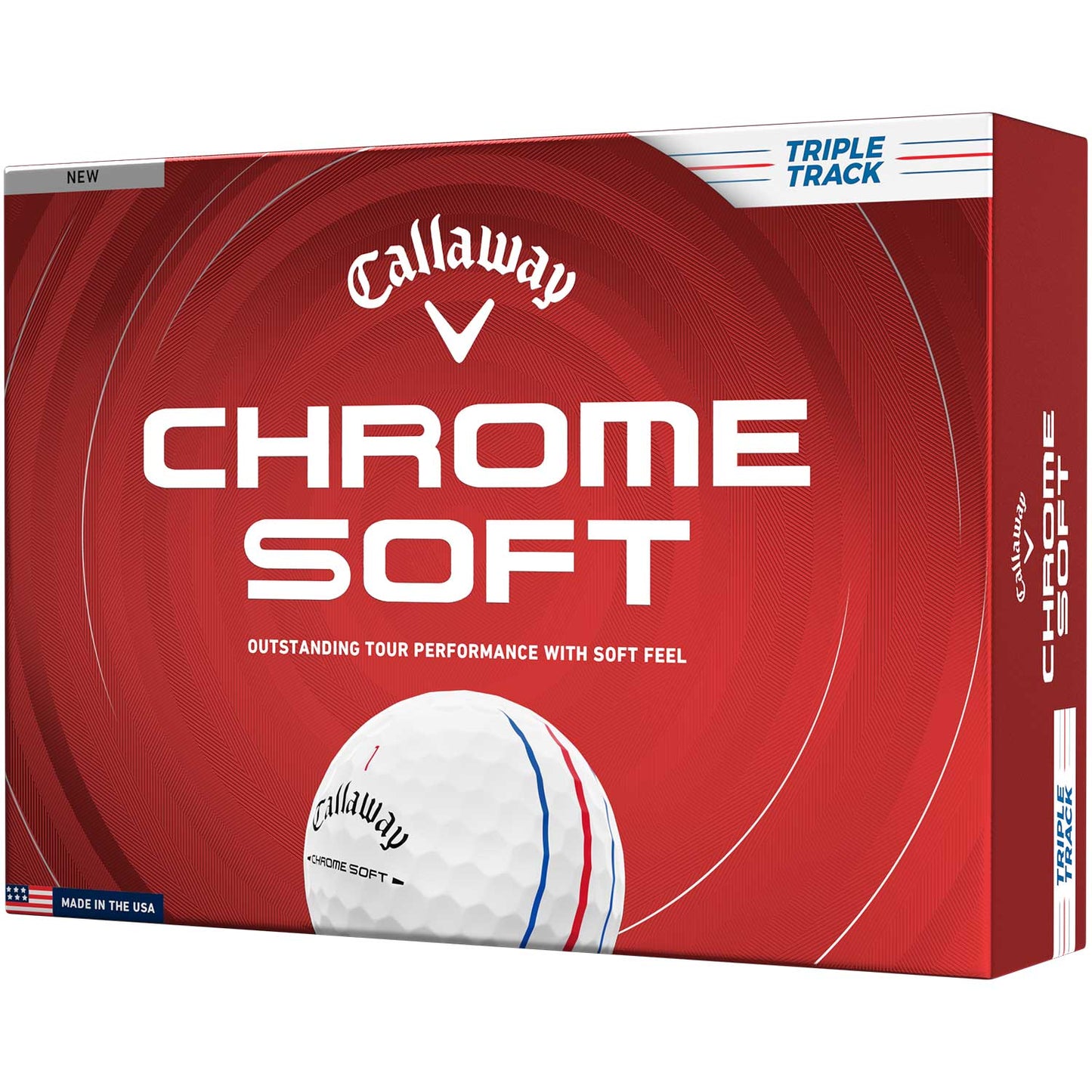 Callaway Chrome Soft Triple Track Personalized Golf Balls