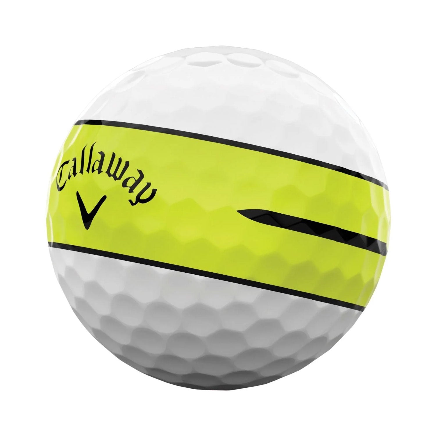 Callaway Chrome Tour X 360 Yellow Stripe Golf Balls – Golf Discount