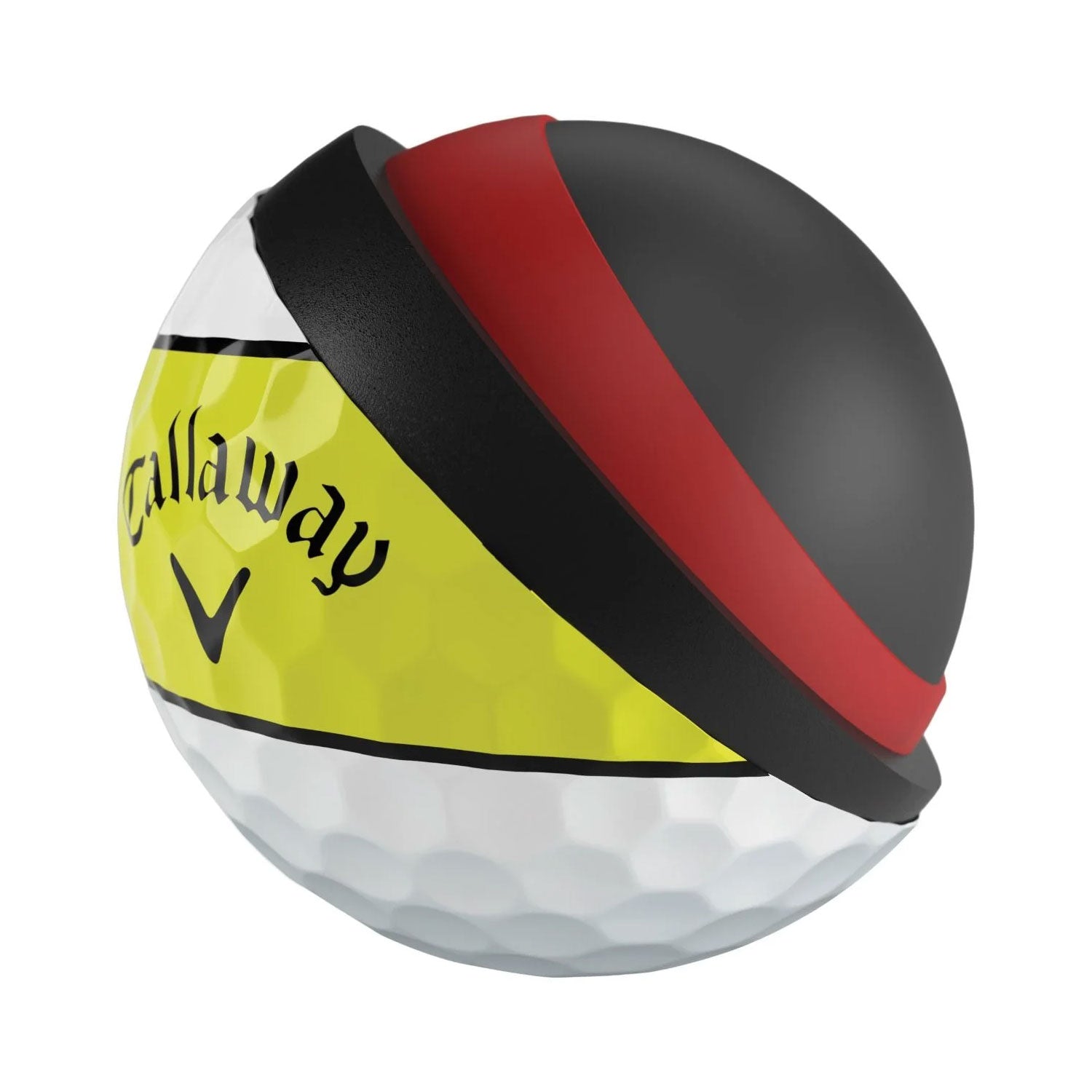 Callaway Chrome Tour X 360 Yellow Stripe Golf Balls – Golf Discount