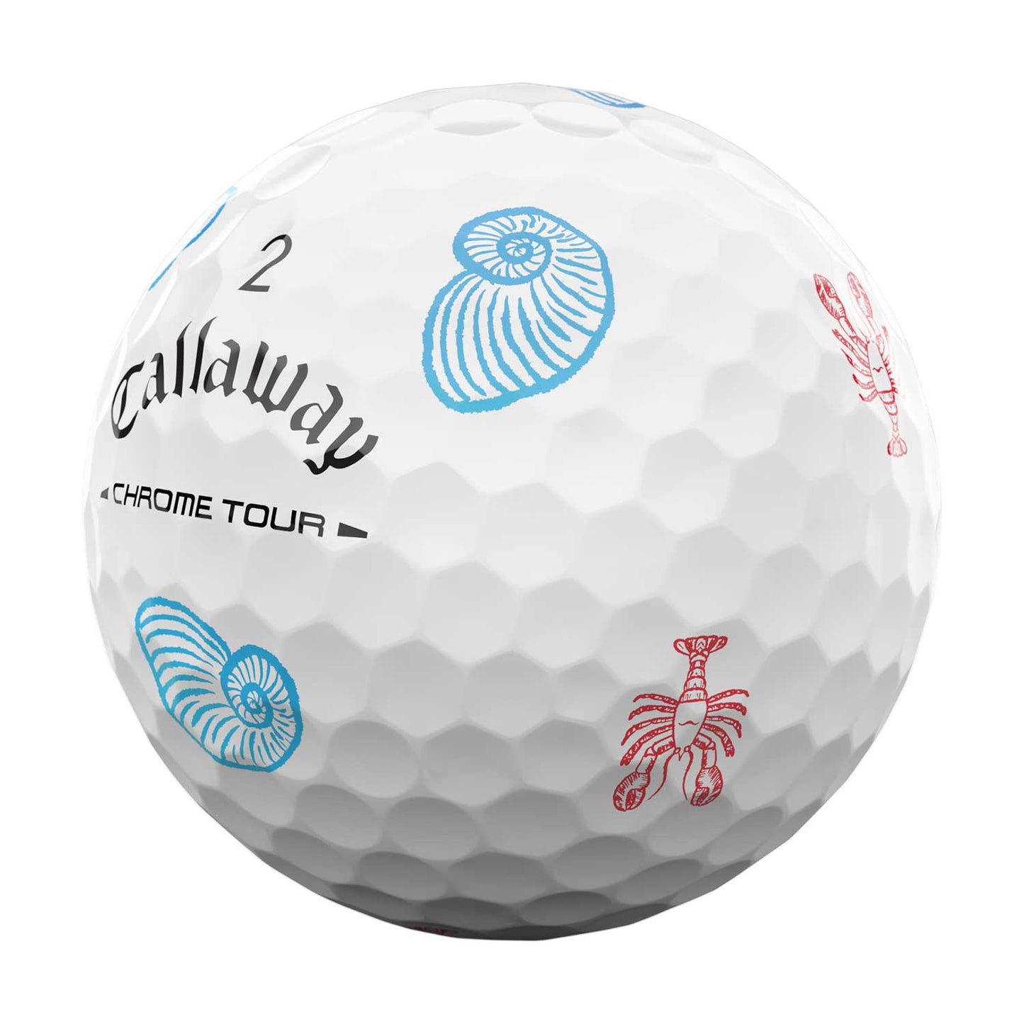 Callaway Chrome Tour Coastal Summer Golf Balls