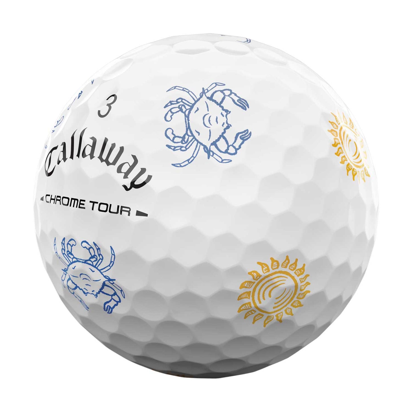 Callaway Chrome Tour Coastal Summer Golf Balls
