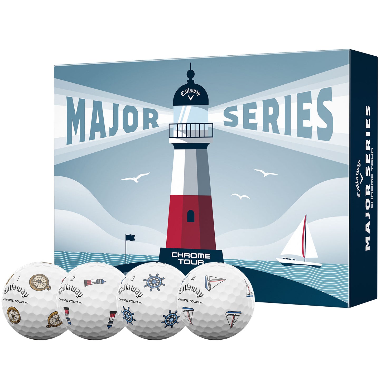 Callaway Chrome Tour June Major Golf Balls