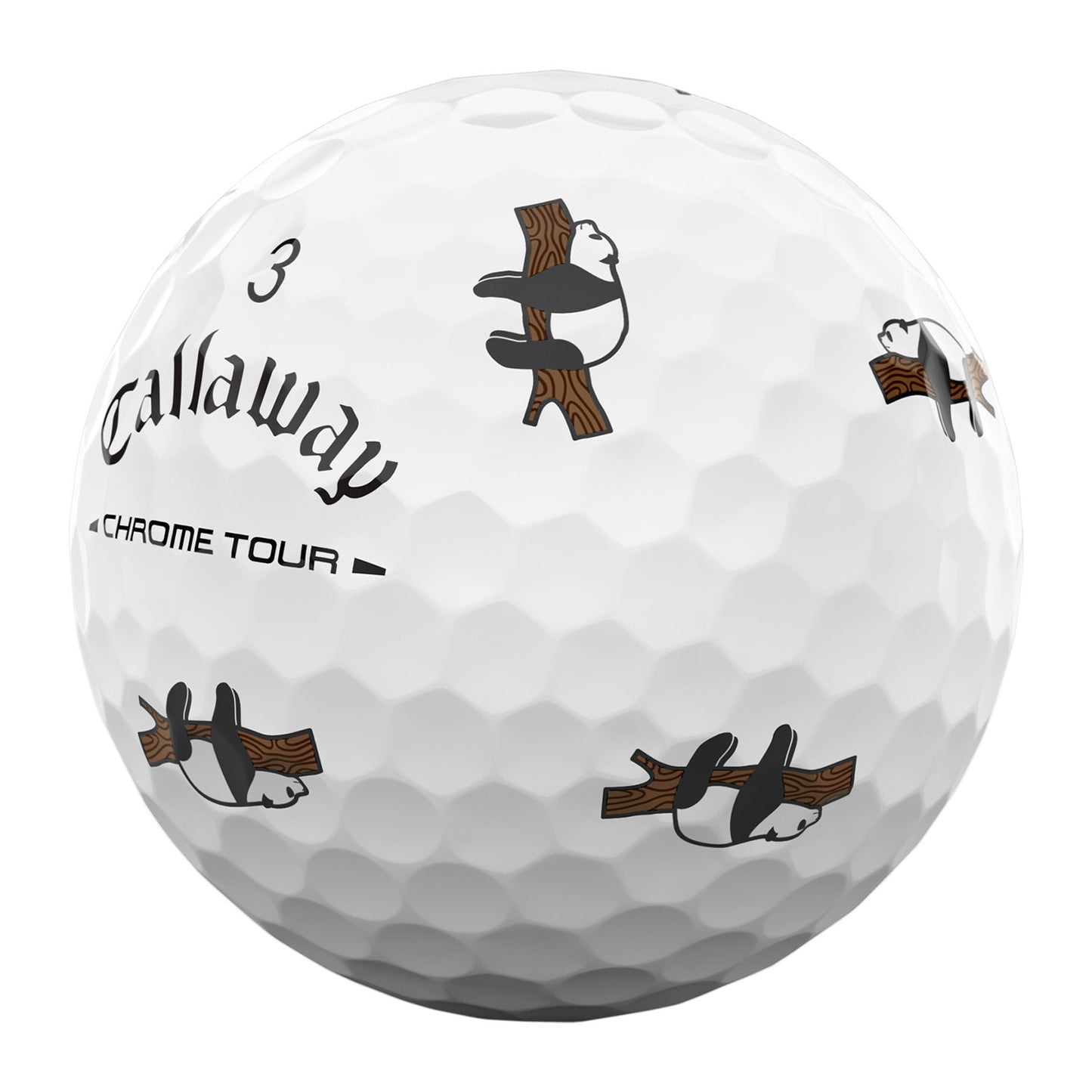 Callaway Chrome Tour Panda Golf Balls
