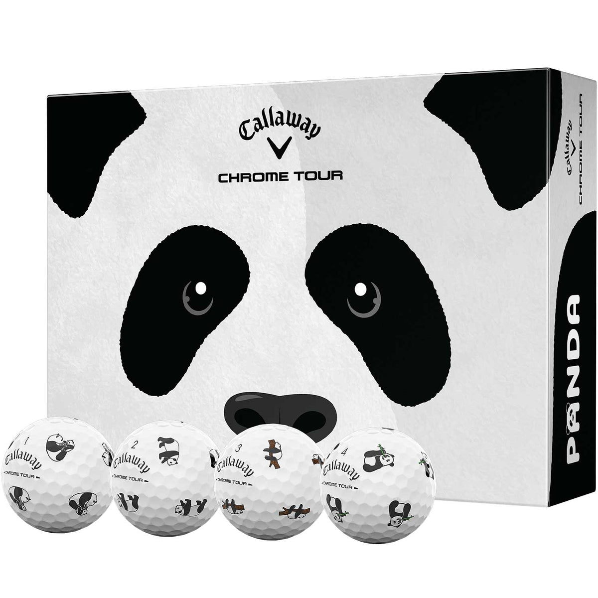 Callaway Chrome Tour Panda Golf Balls