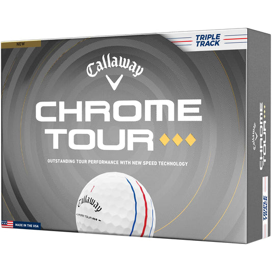 Callaway Chrome Tour Triple Diamond Triple Track Golf Balls