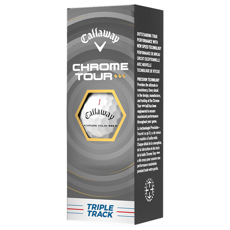 Callaway Chrome Tour Triple Diamond Triple Track Golf Balls