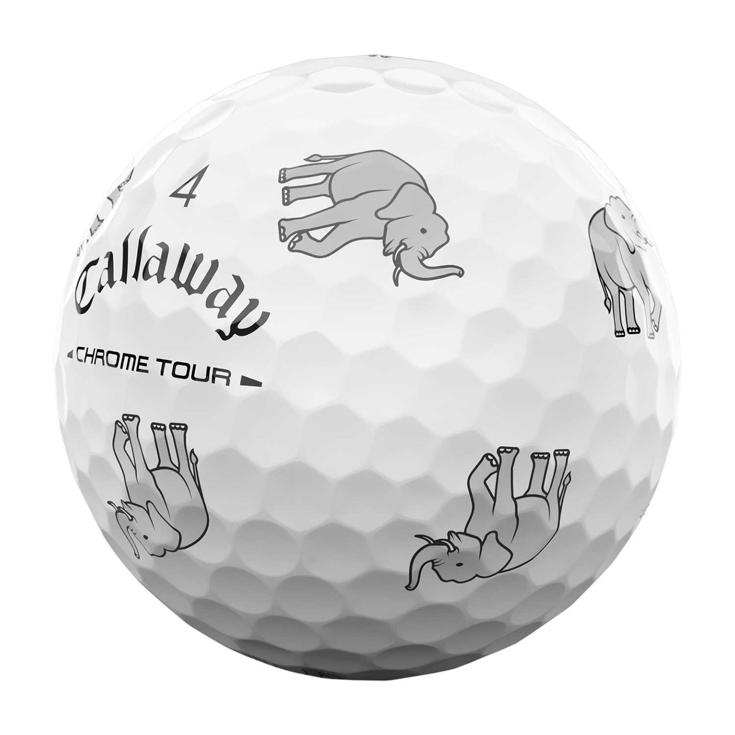 Callaway Chrome Tour Wild Animals Golf Balls