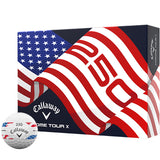 Callaway Chrome Tour X Stripe USA250 Golf Balls