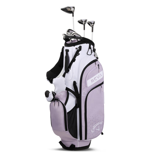 Callaway Women's REVA 8-Piece Complete Stand Bag Set Violet Mist