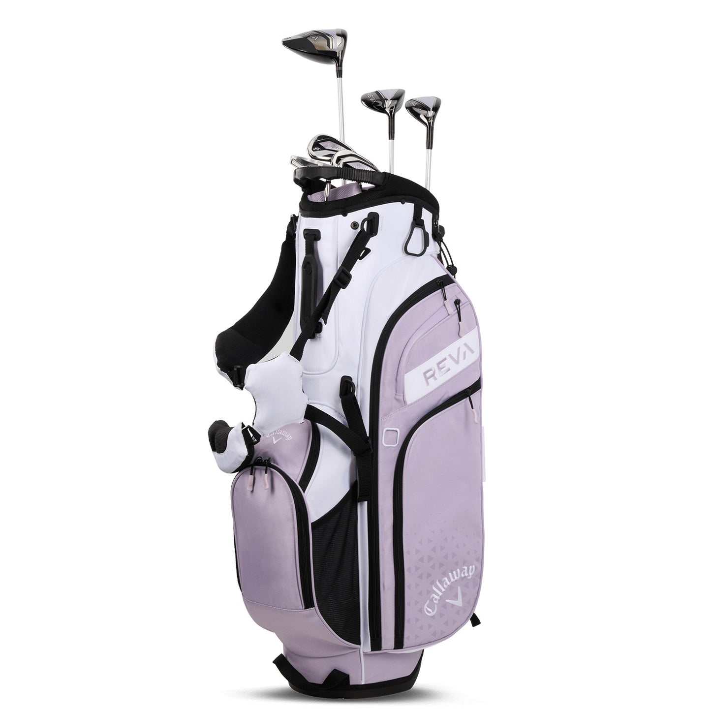 Callaway Women's REVA 8-Piece Complete Stand Bag Set Violet Mist
