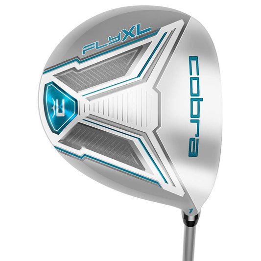 Cobra Women's Fly-XL 12-Piece Cart Bag Complete Set Silver/Blue