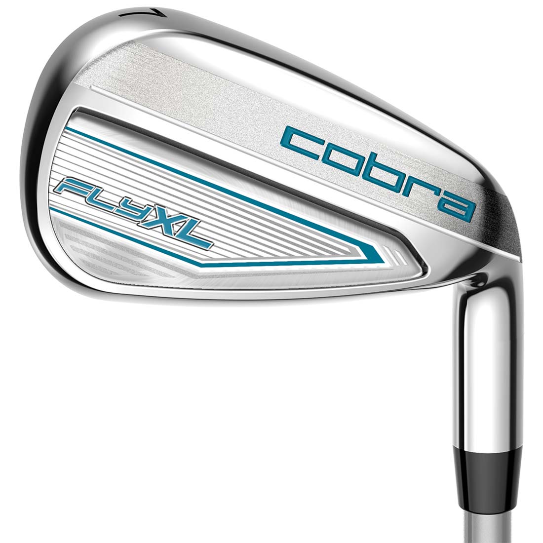 Cobra Women's Fly-XL 12-Piece Cart Bag Complete Set Silver/Blue