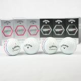 Callaway 2023 Chrome Soft X/Chrome Soft X LS White and Triple Track Mixed Golf Balls