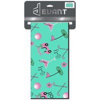 Devant Women's Martini Tee Time Golf Towel