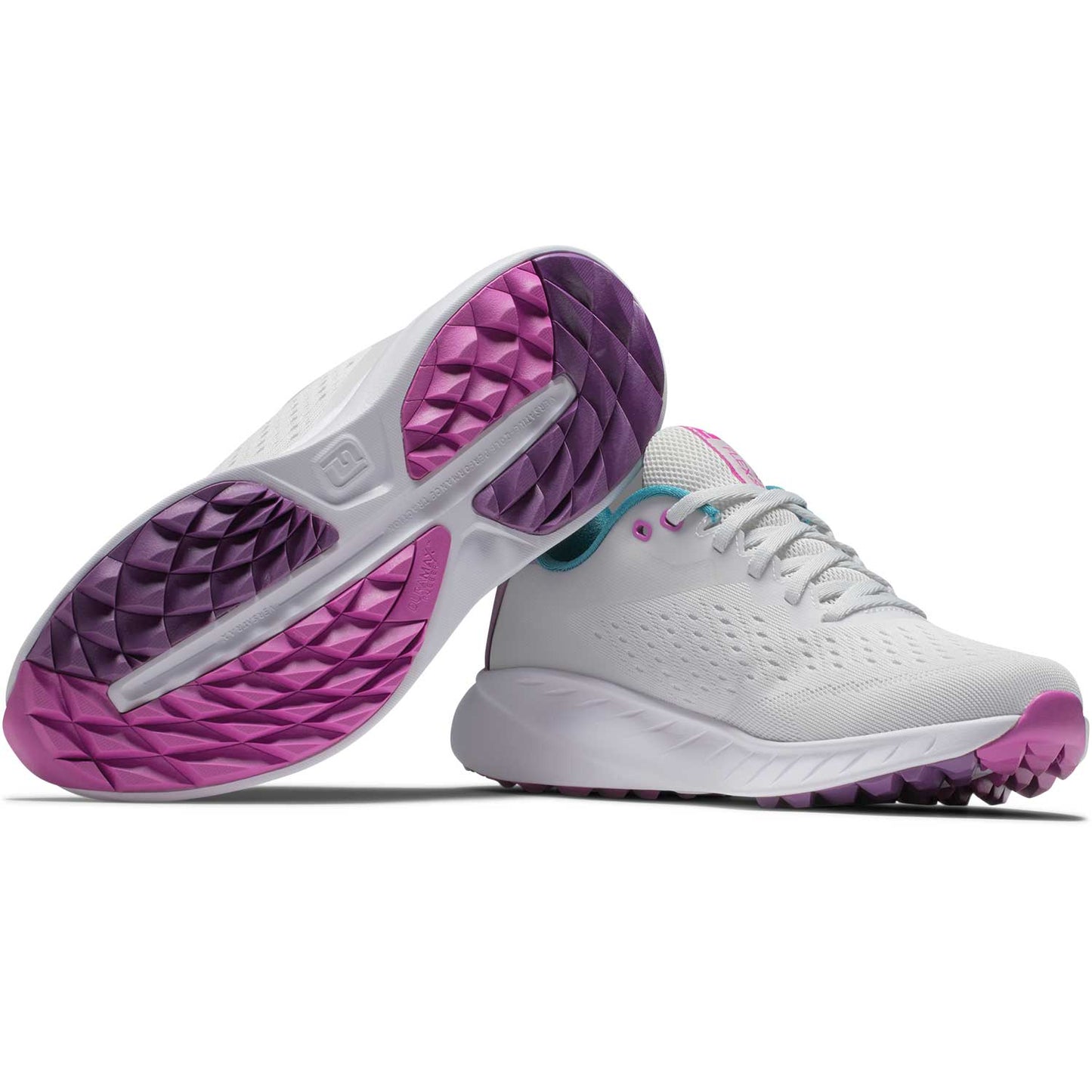 FootJoy Women's FJ Flex XP Golf Shoes Grey/Purple