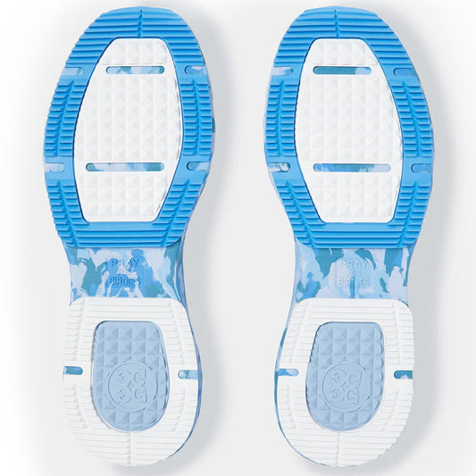 G/FORE MG4+ Golf Shoes White Snow/Blue Camo G4MA23EF30