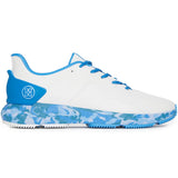 G/FORE MG4+ Golf Shoes White Snow/Blue Camo G4MA23EF30