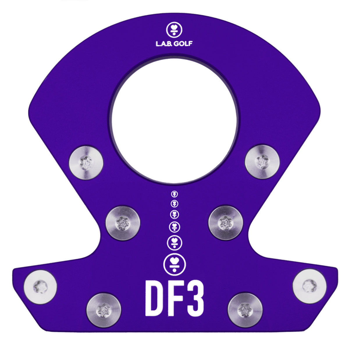 L.A.B. Golf DF3 Purple Putter