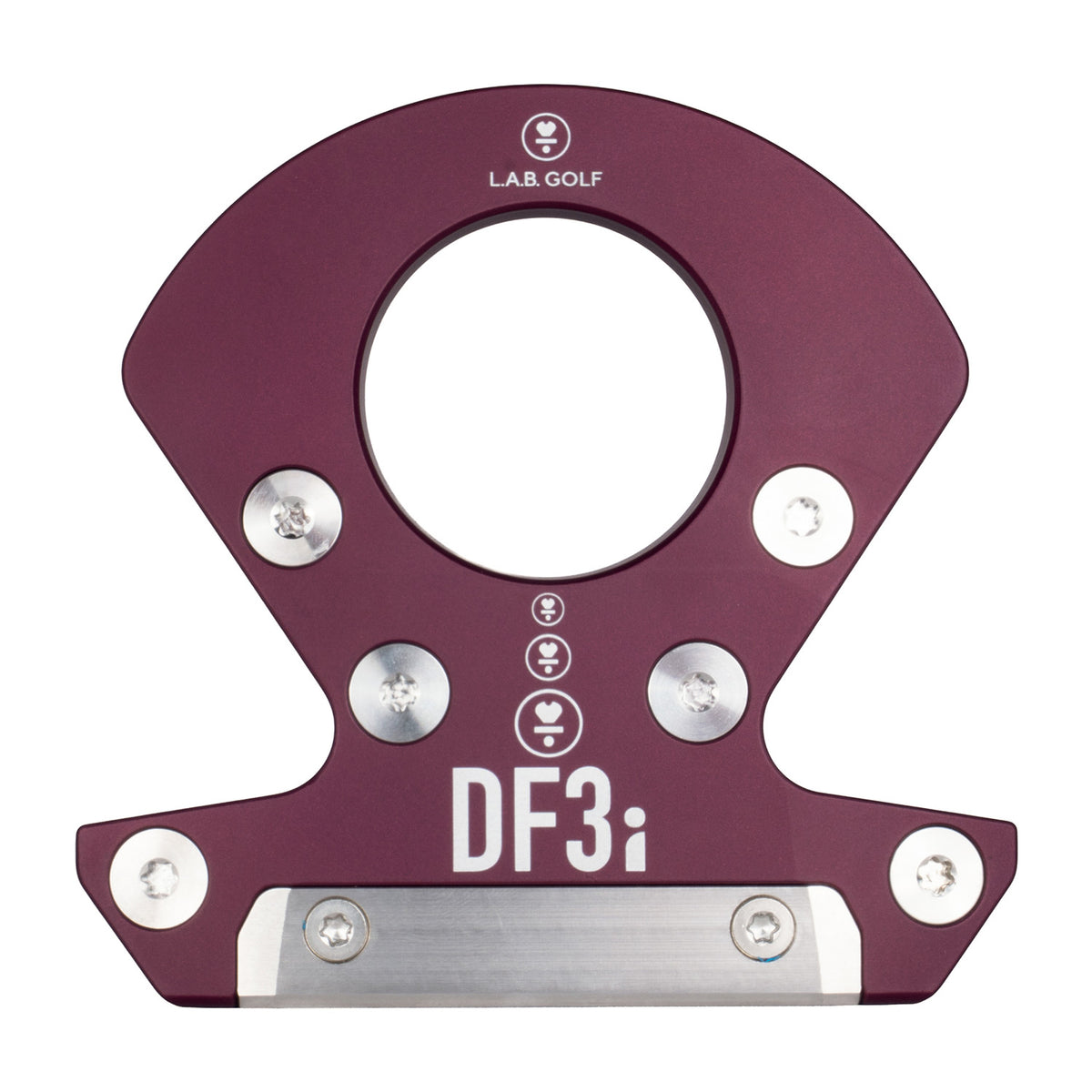 L.A.B. Golf DF3i Black Cherry Putter