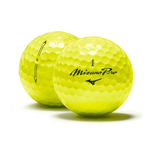 Mizuno Pro S Yellow Golf Balls