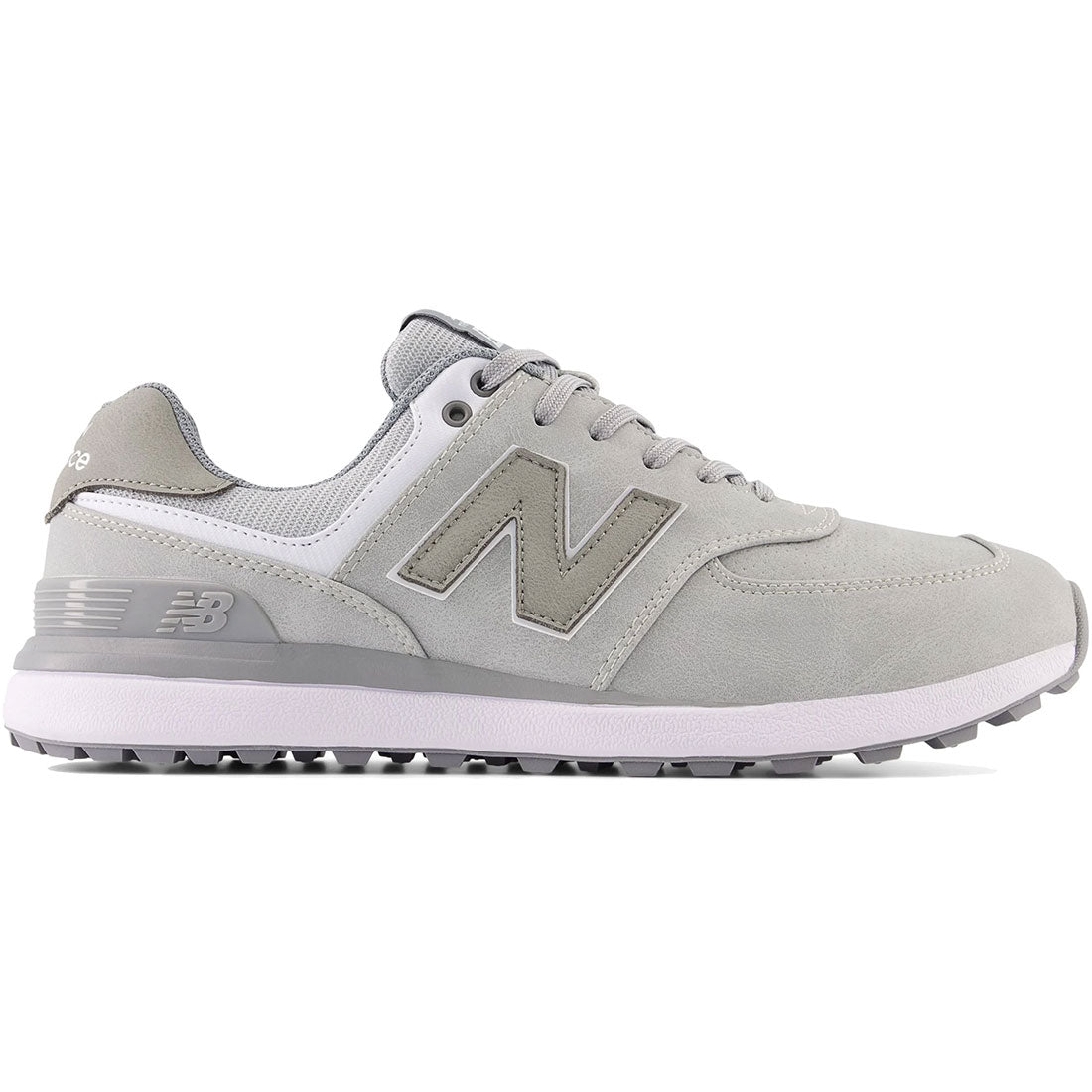 New Balance 574 Greens V2 Golf Shoes Light Grey