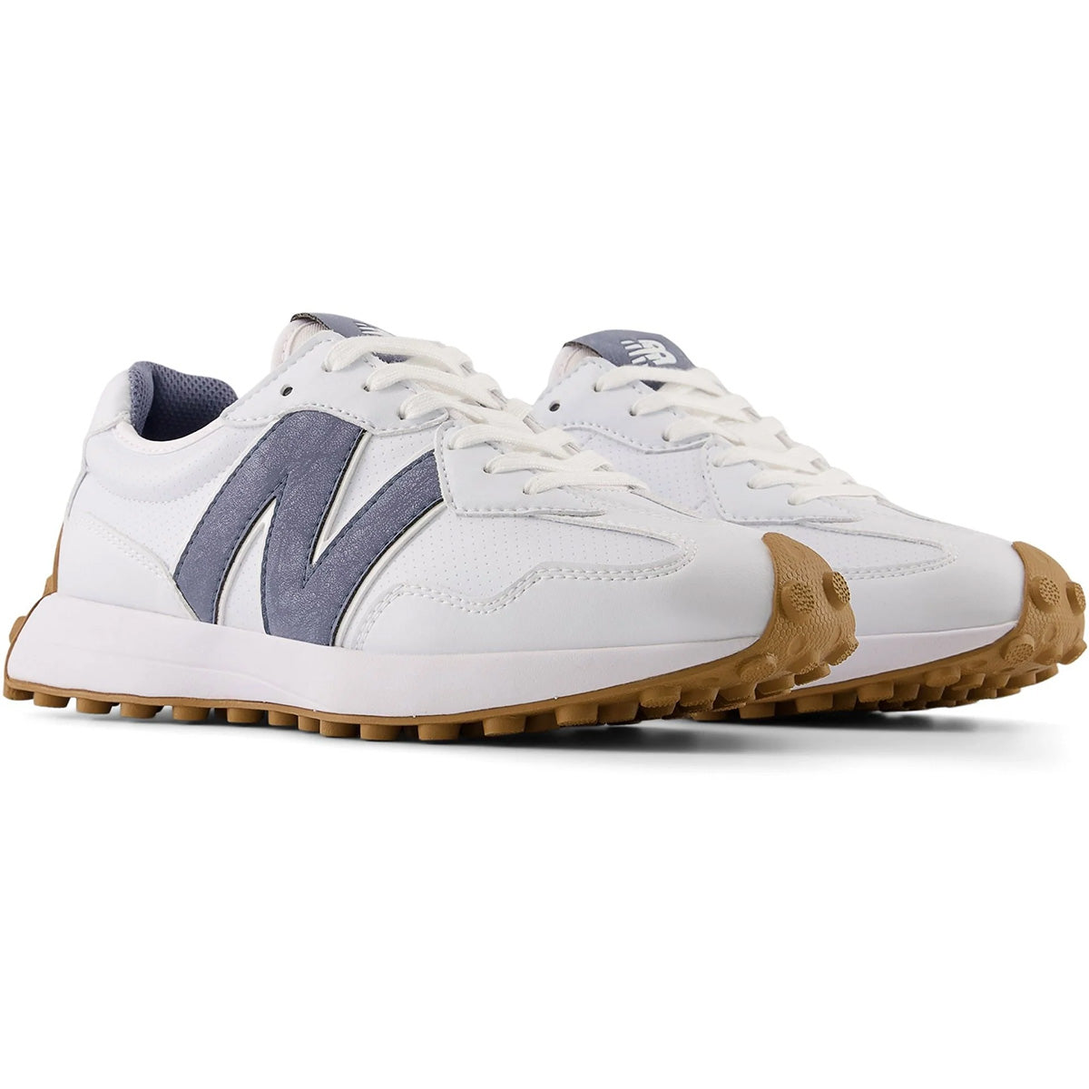 New Balance Women's 327 Golf Shoes White/Blue – Golf Discount