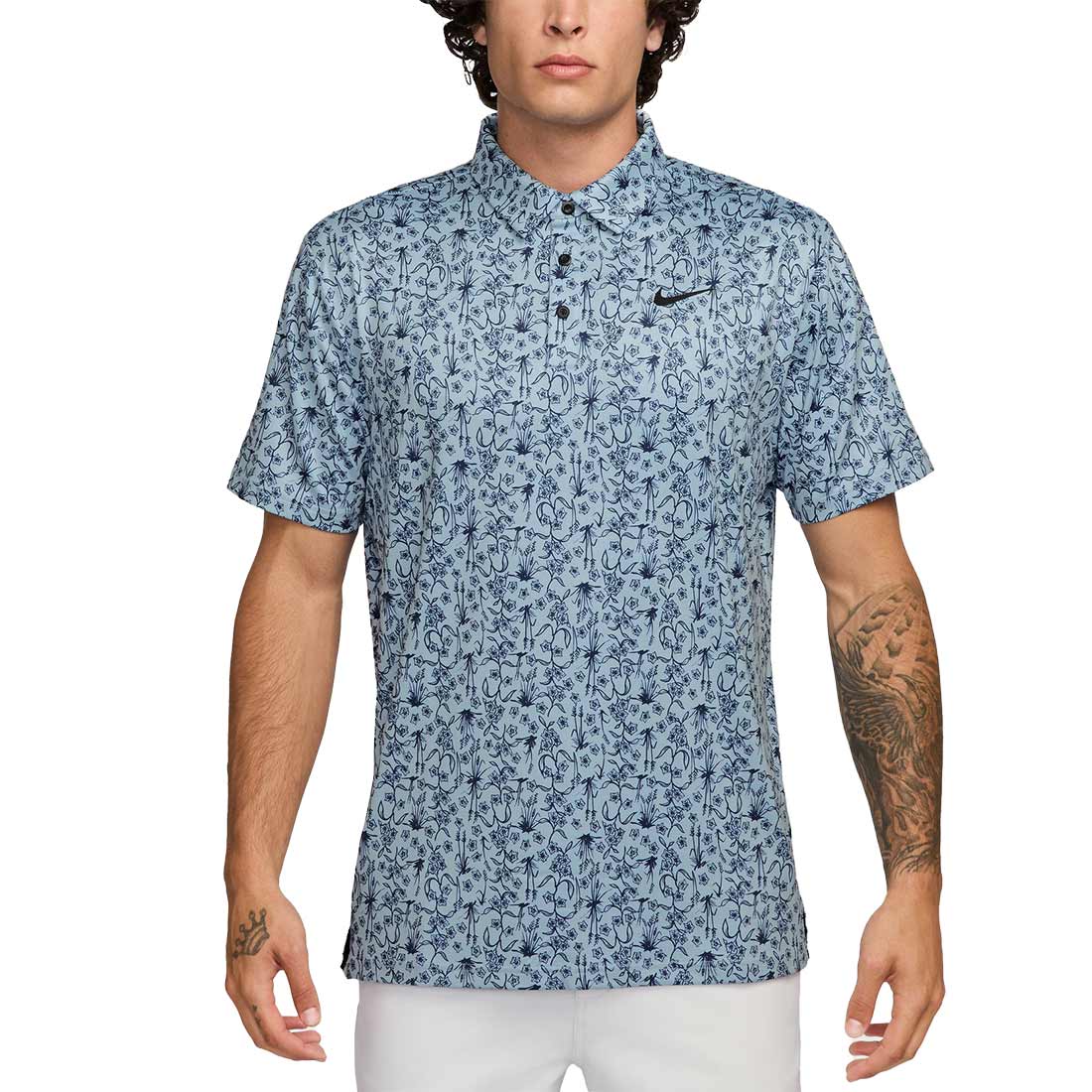 Nike Dri-FIT Tour POA Print Golf Polo