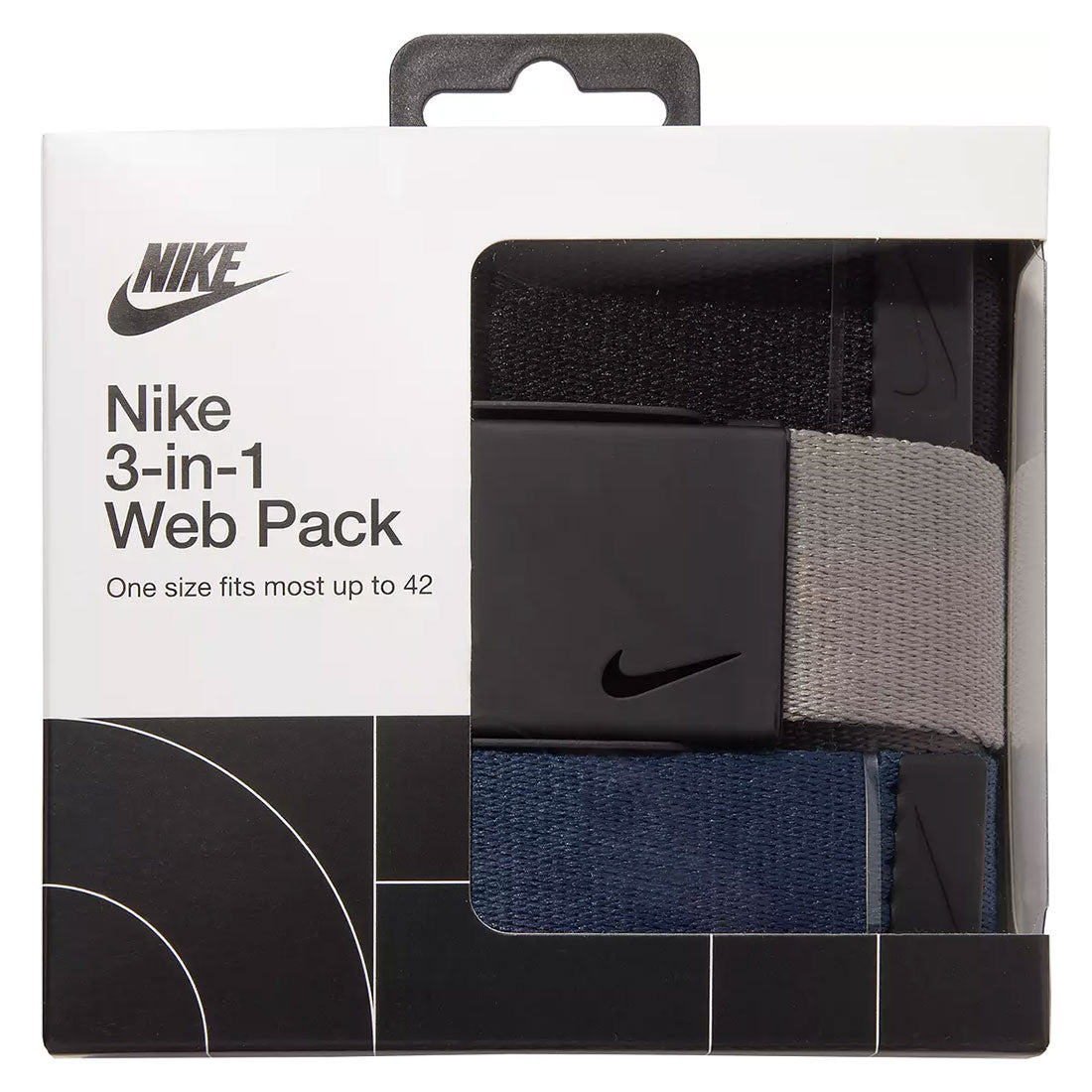 Nike Web Golf Belt 3-Pack