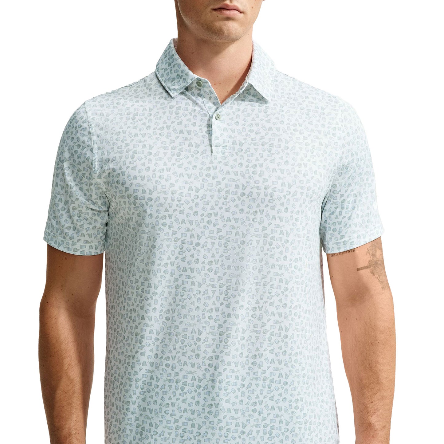 Nike Dri-Fit Velocity Micro Bucket Print Polo