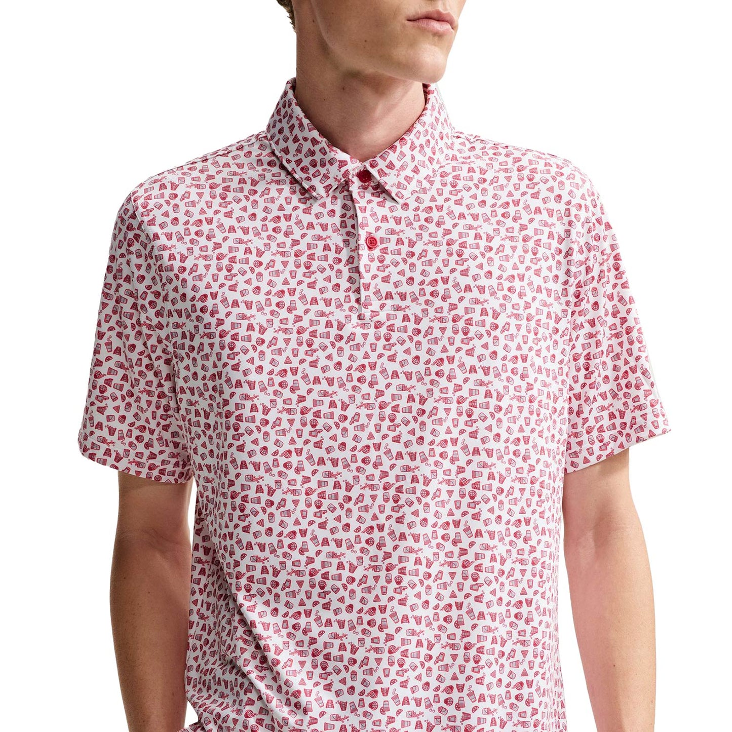 Nike Dri-Fit Velocity Micro Bucket Print Polo