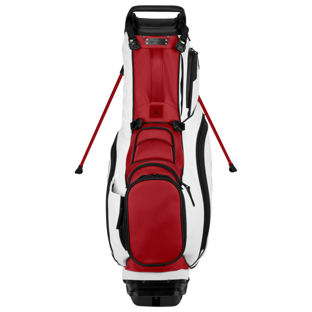 Nike Jordan Signature Stand Bag White/Gym Red/Black