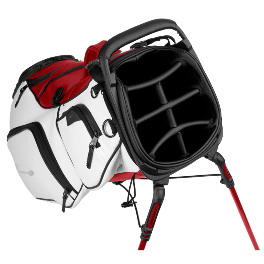 Nike Jordan Signature Stand Bag White/Gym Red/Black