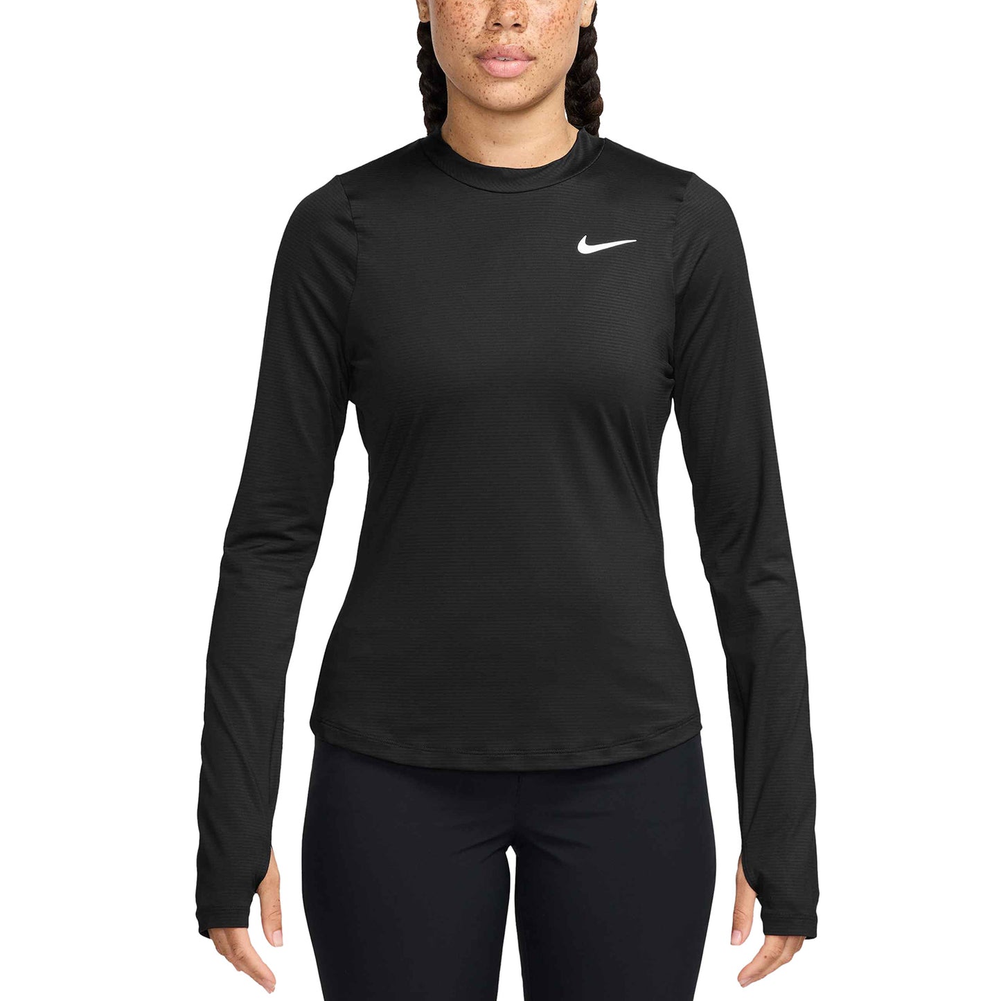 Nike Women's Dri-Fit UV Victory Long Sleeve Print Shirt