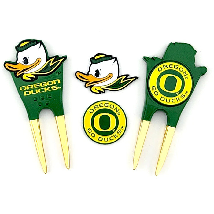 Pac Golf NCAA Ball Marker Divot Tool Set